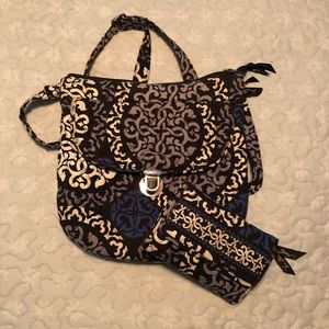 Vera Bradley Purse with Matching Wallet
